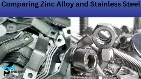 zinc on stainless steel